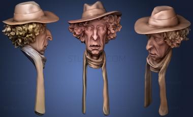 3D model 4th Dr who (STL)